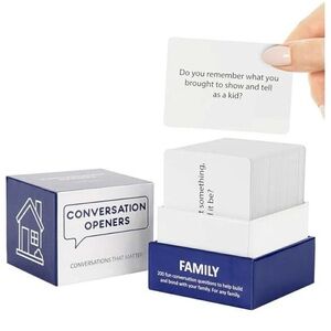 Conversation Openers Family Card Set